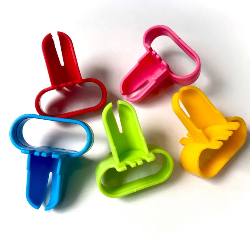 iFlyMars Balloon Tying Tool 5-Pack - Ergonomic Hand-Saver for Quick Knotting, Time-Saving Party Decorations & Birthday Events - Image 2